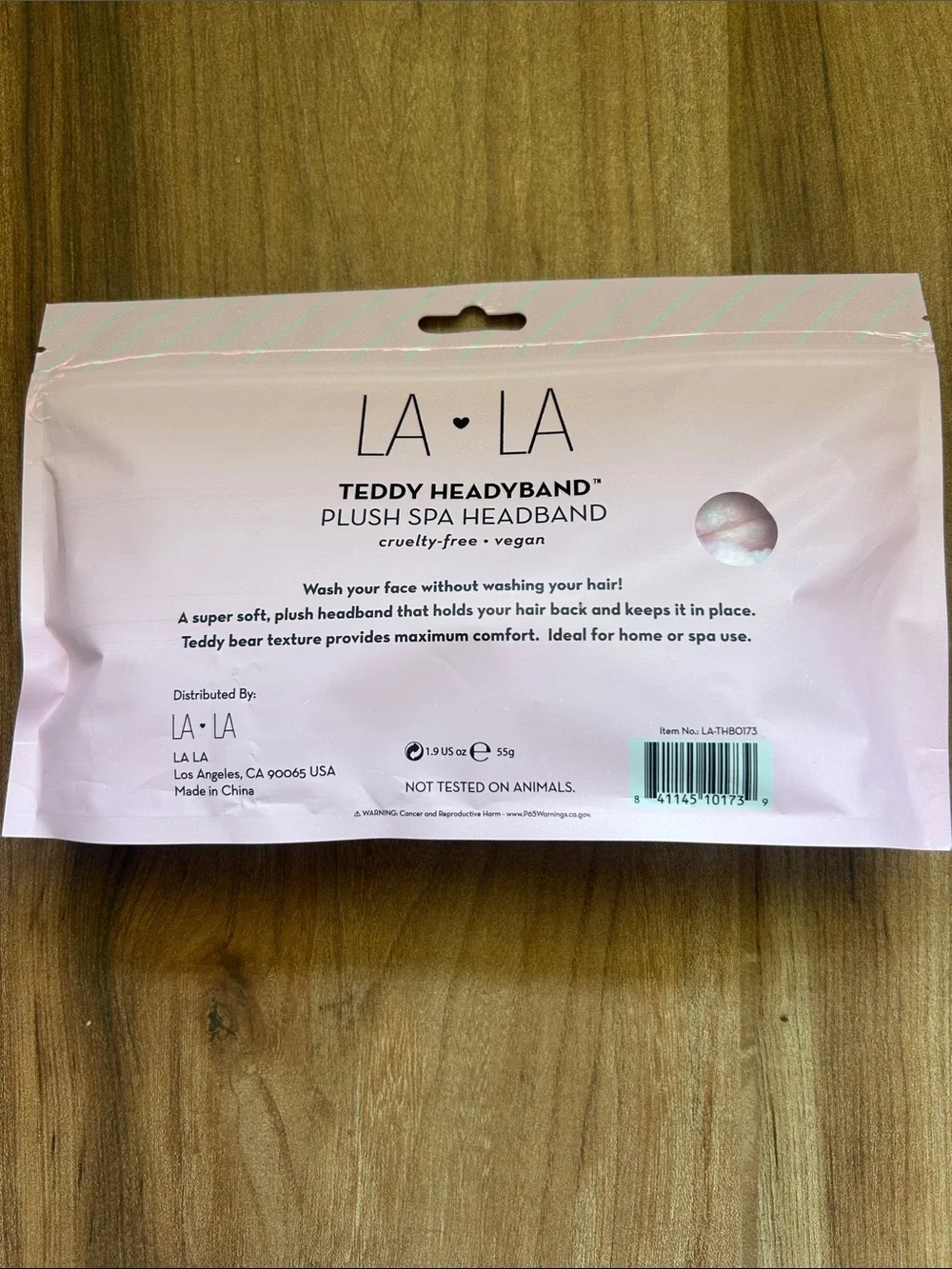 Pink Self Care Bundle LA LA Headband The Crème Shop NEW